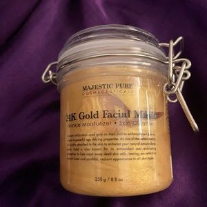 Never opened NEW Majestic Pure 24 carar gold facial mask